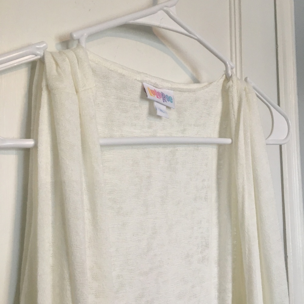 LuLaRoe- Joy Duster XL- Cream